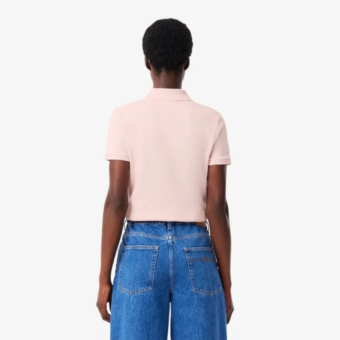 Polo Piqua slim stretch pour femme L.12.12
