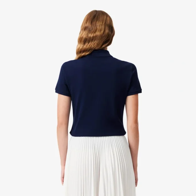 Polo Piqua slim stretch pour femme L.12.12