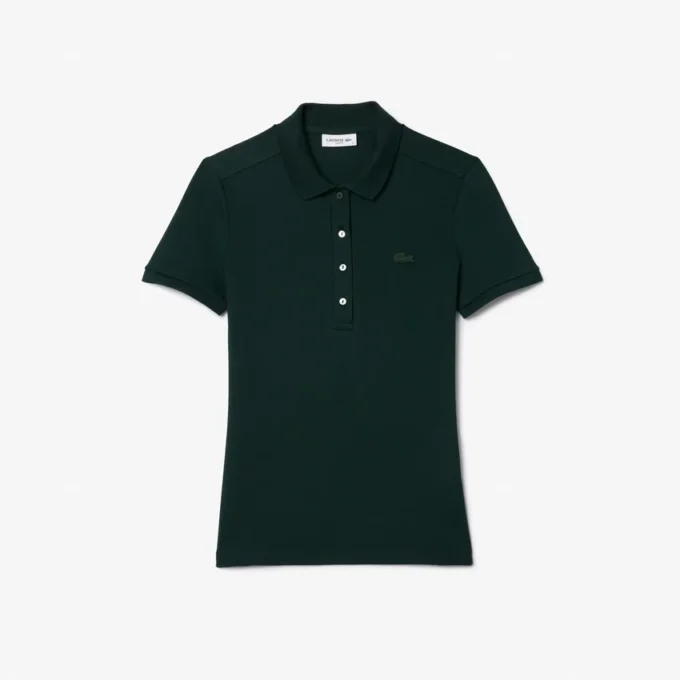 Polo Piqua slim stretch pour femme L.12.12 Polo Piqua slim stretch pour femme L.12.12