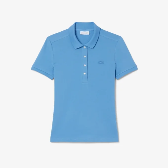 Polo Piqua slim stretch pour femme L.12.12 Polo Piqua slim stretch pour femme L.12.12