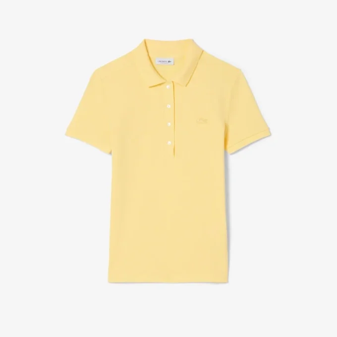 Polo Piqua slim stretch pour femme L.12.12