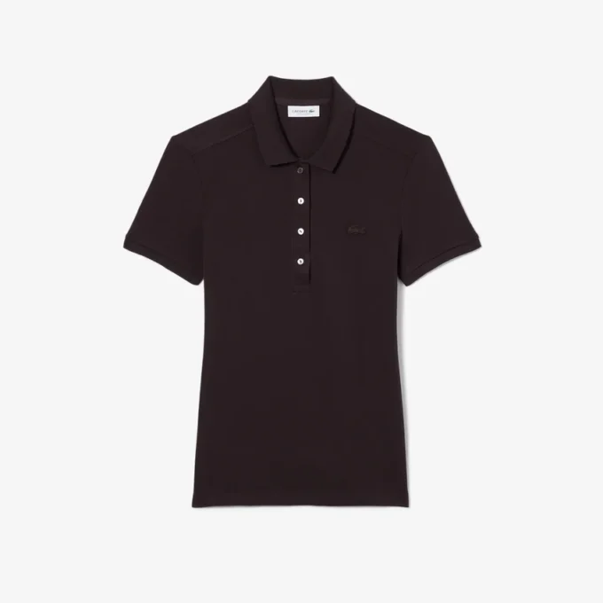 Polo Piqua slim stretch pour femme L.12.12 Polo Piqua slim stretch pour femme L.12.12