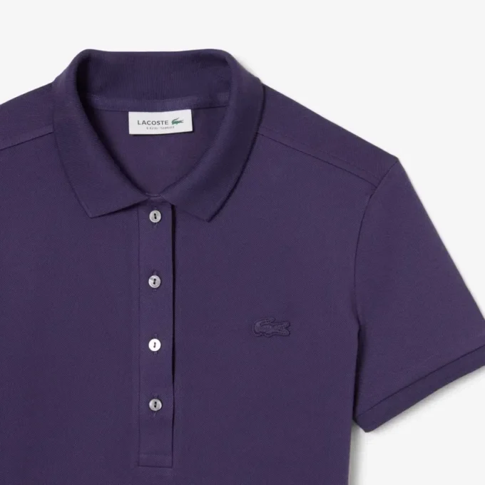 Polo Piqua slim stretch pour femme L.12.12