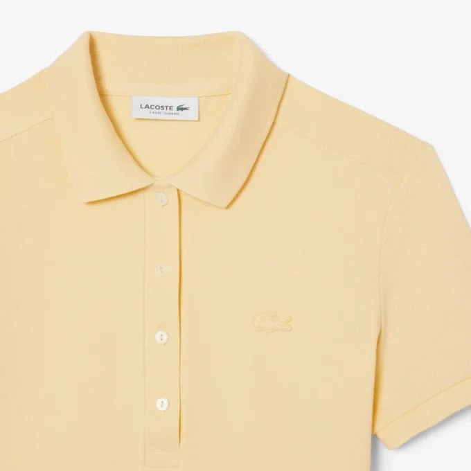 Polo Piqua slim stretch pour femme L.12.12