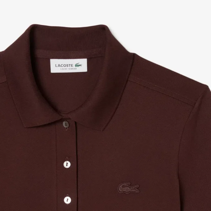 Polo Piqua slim stretch pour femme L.12.12 Polo Piqua slim stretch pour femme L.12.12