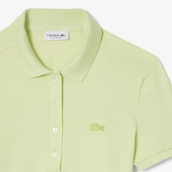 Polo Piqua slim stretch pour femme L.12.12