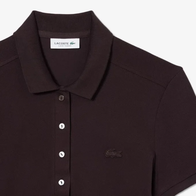 Polo Piqua slim stretch pour femme L.12.12 Polo Piqua slim stretch pour femme L.12.12