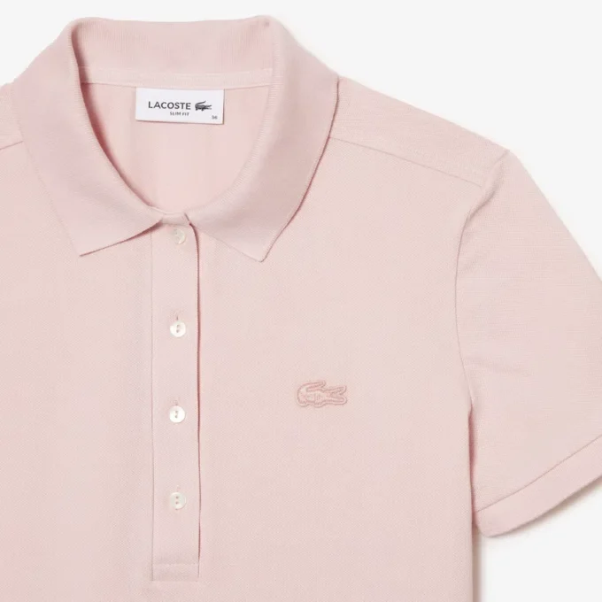 Polo Piqua slim stretch pour femme L.12.12