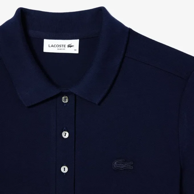 Polo Piqua slim stretch pour femme L.12.12