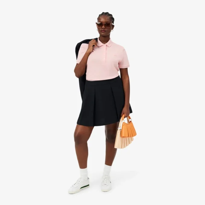 Polo Piqua slim stretch pour femme L.12.12