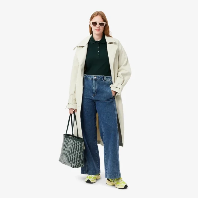 Polo Piqua slim stretch pour femme L.12.12 Polo Piqua slim stretch pour femme L.12.12