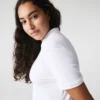 Polo Piqua slim stretch pour femme L.12.12
