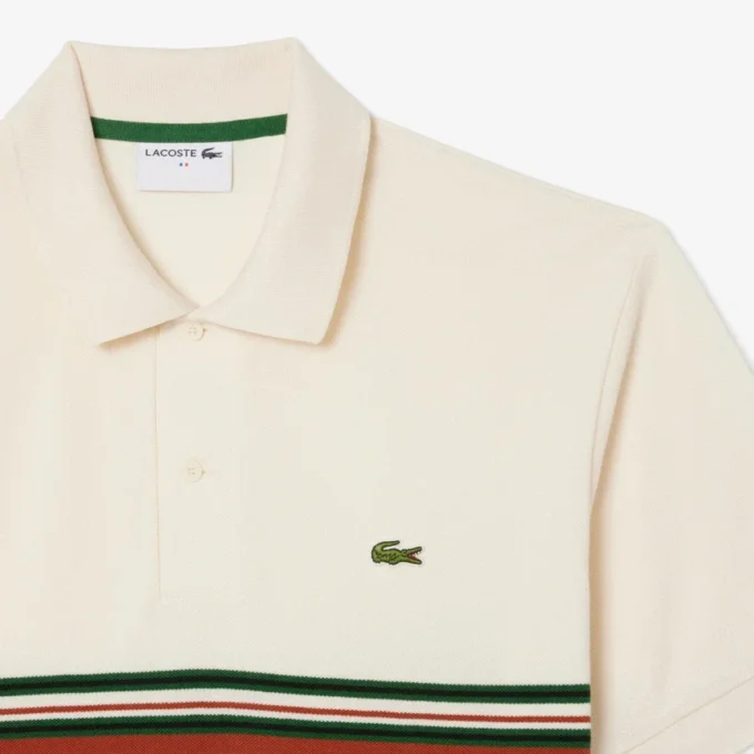Polo rayé classique pour homme, fabriqué en France Polo rayé classique pour homme, fabriqué en France