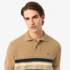 Polo rayé à col pour homme, fabriqué en France Polo rayé à col pour homme, fabriqué en France