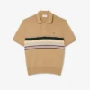 Polo rayé à col pour homme, fabriqué en France Polo rayé à col pour homme, fabriqué en France