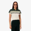 Polo rayé slim fit pour femme, fabriqué en France Polo rayé slim fit pour femme, fabriqué en France