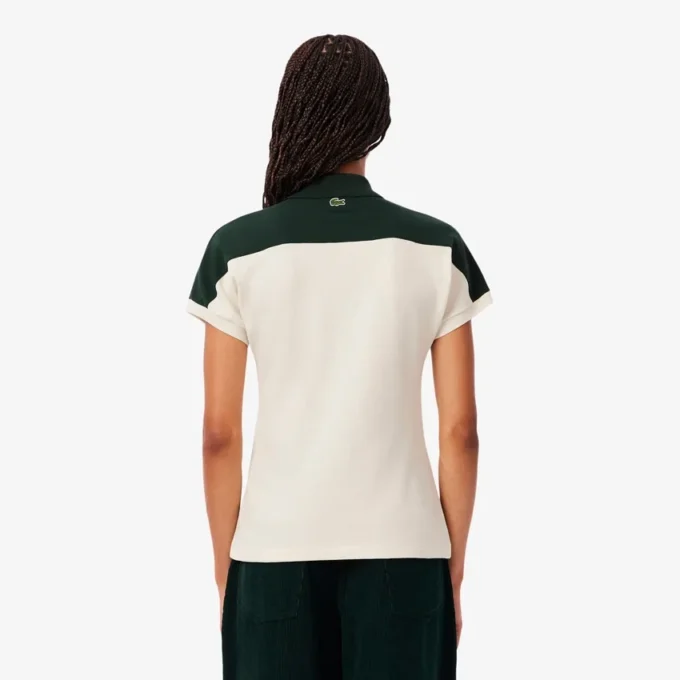 Polo rayé slim fit pour femme, fabriqué en France Polo rayé slim fit pour femme, fabriqué en France