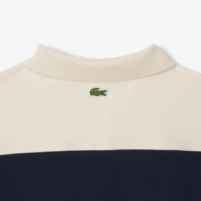 Polo rayé slim fit pour femme, fabriqué en France Polo rayé slim fit pour femme, fabriqué en France