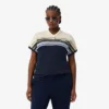 Polo rayé slim fit pour femme, fabriqué en France Polo rayé slim fit pour femme, fabriqué en France