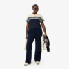 Polo rayé slim fit pour femme, fabriqué en France Polo rayé slim fit pour femme, fabriqué en France