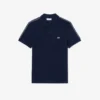 Polo à rayures et logo, coupe classique Polo à rayures et logo, coupe classique