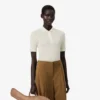 Polo Runway Slim Fit en soie Mini-Piqua Polo Runway Slim Fit en soie Mini-Piqua