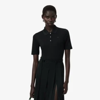 Polo Runway Slim Fit en soie Mini-Piqua