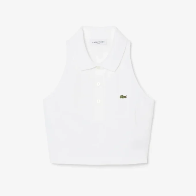 Polo sans manches en piqué Polo sans manches en piqué