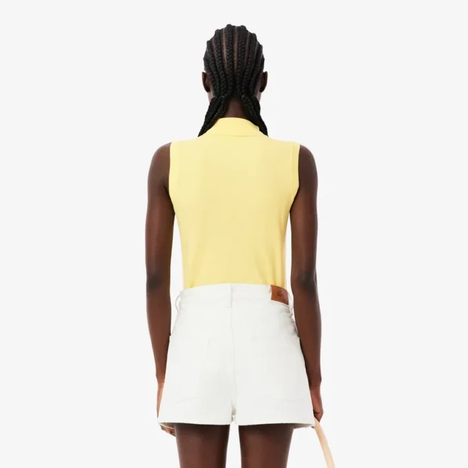 Polo sans manches stretch L.12.D Slim Fit pour femme Polo sans manches stretch L.12.D Slim Fit pour femme