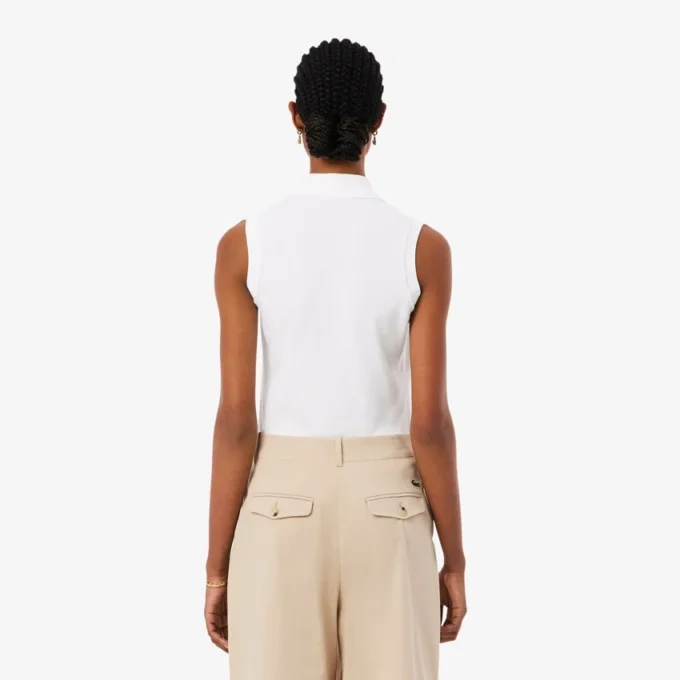 Polo sans manches stretch L.12.D Slim Fit pour femme Polo sans manches stretch L.12.D Slim Fit pour femme