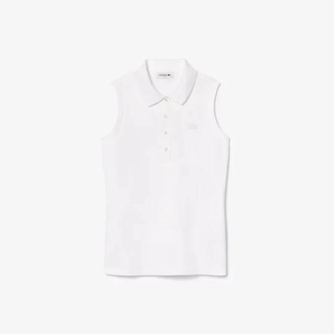Polo sans manches stretch L.12.D Slim Fit pour femme Polo sans manches stretch L.12.D Slim Fit pour femme