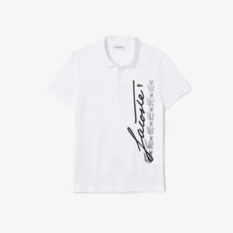 Polo Signature en coton piqué pour homme, coupe Regular