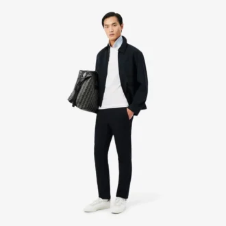Polo Slim Fit en piqué griffé