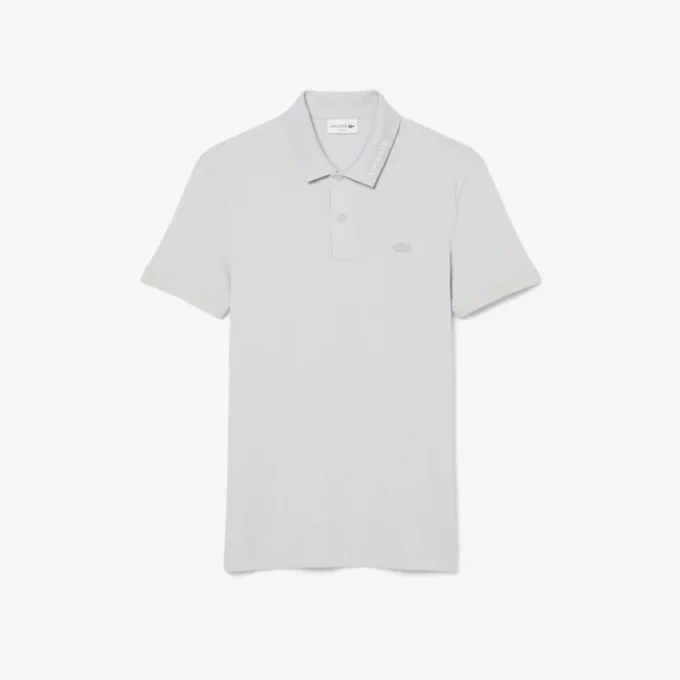 Polo Slim Fit en piqué griffé Polo Slim Fit en piqué griffé