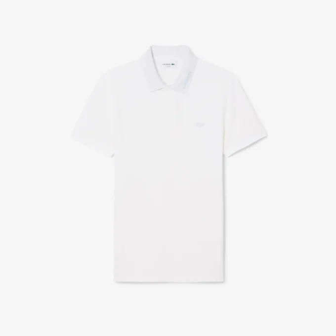 Polo Slim Fit en piqué griffé Polo Slim Fit en piqué griffé