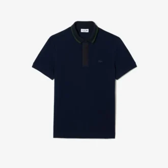 Polo Smart Paris à col contrasté et coupe classique pour homme