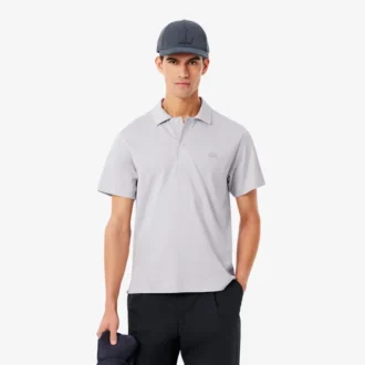 Polos brodés à col ouvert Paris Classic Fit pour homme