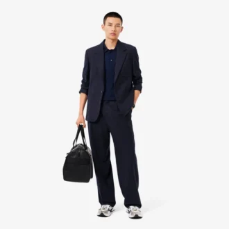 Polos brodés à col ouvert Paris Classic Fit pour homme