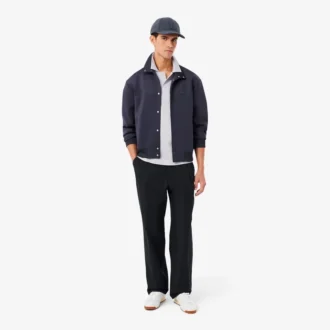 Polos brodés à col ouvert Paris Classic Fit pour homme