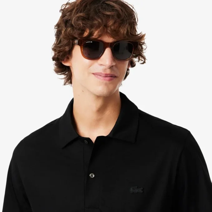 Polos brodés à col ouvert Paris Classic Fit pour homme Polos brodés à col ouvert Paris Classic Fit pour homme