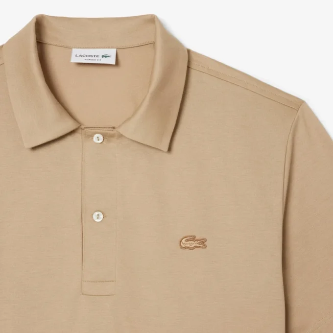 Polos brodés à col ouvert Paris Classic Fit pour homme Polos brodés à col ouvert Paris Classic Fit pour homme