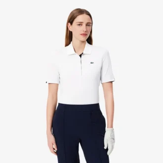 Polos de golf stretch slim fit anti-UV pour femme