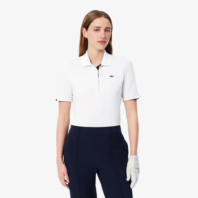 Polos de golf stretch slim fit anti-UV pour femme Polos de golf stretch slim fit anti-UV pour femme
