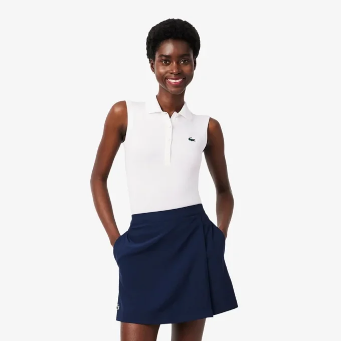 Polos de golf stretch slim fit anti-UV pour femme Polos de golf stretch slim fit anti-UV pour femme
