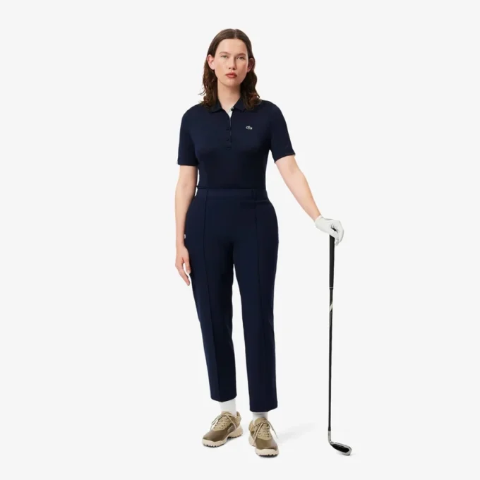 Polos de golf stretch slim fit anti-UV pour femme Polos de golf stretch slim fit anti-UV pour femme