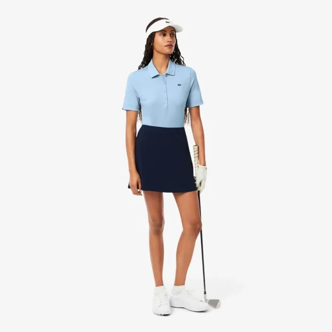 Polos de golf stretch slim fit anti-UV pour femme Polos de golf stretch slim fit anti-UV pour femme