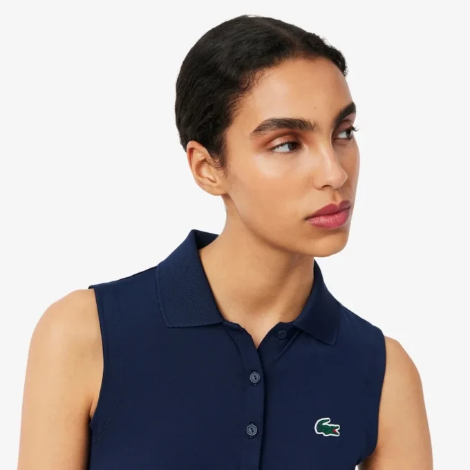 Polos de golf stretch slim fit anti-UV pour femme Polos de golf stretch slim fit anti-UV pour femme