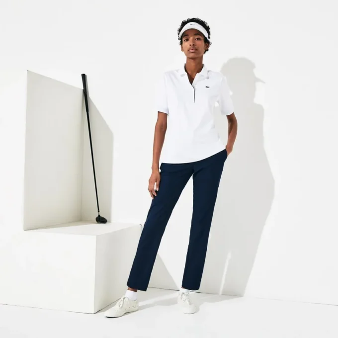 Polos de golf stretch slim fit anti-UV pour femme Polos de golf stretch slim fit anti-UV pour femme