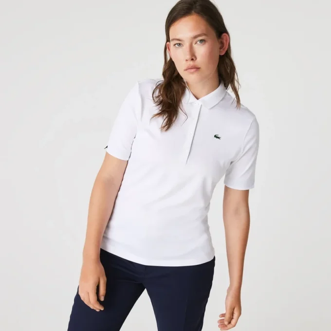 Polos de golf stretch slim fit anti-UV pour femme Polos de golf stretch slim fit anti-UV pour femme