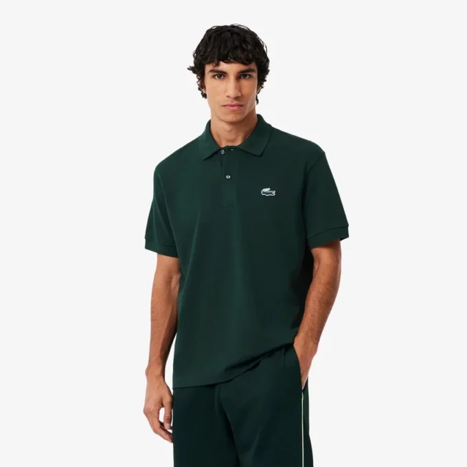 Polos en piqué Classic Fit pour homme avec crocodile en relief Polos en piqué Classic Fit pour homme avec crocodile en relief